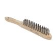 Wire Brush 3 Row Stainless Steel