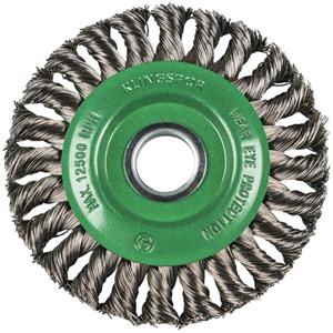 115mm Twist Knot Wheel M14X22 Flat